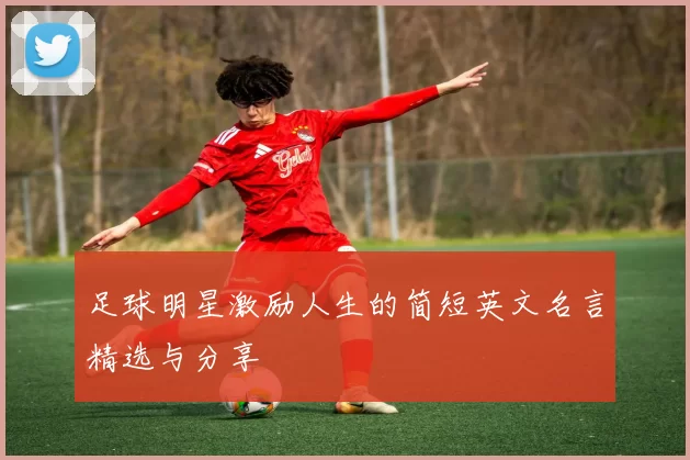 足球明星激励人生的简短英文名言精选与分享