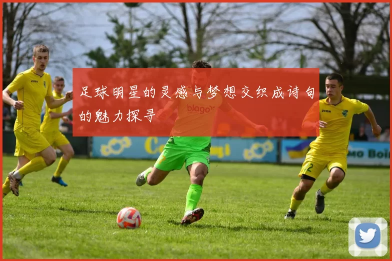 足球明星的灵感与梦想交织成诗句的魅力探寻