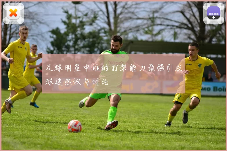 足球明星中谁的打架能力最强引发球迷热议与讨论