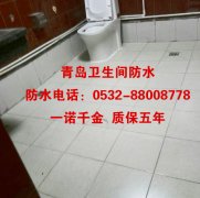 青岛卫生间防水
