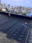 青岛楼顶防水施工现场--青岛防水公司
